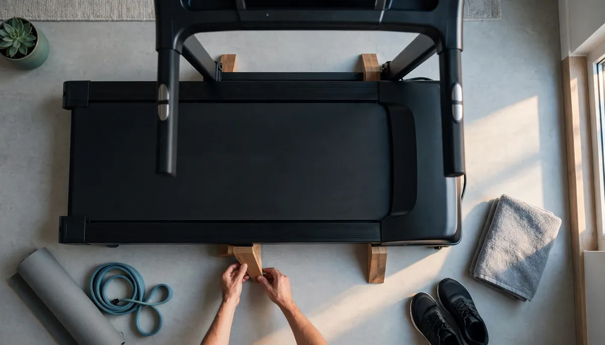 Comment incliner un tapis de course non inclinable